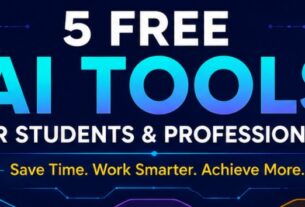 Top 5 Free AI Tools for Students and Professionals in 2026